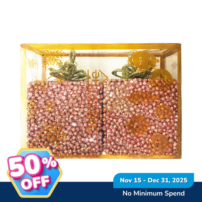 Ideal Living 2in1 Christmas Gift Box