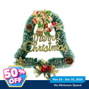 Ideal Living Christmas Bell Wreath 33cm x 35cm