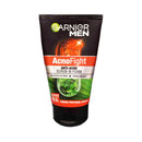 Garnier Men Acno Fight Anti-Acne Scrub In Foam Cleanser 100ml