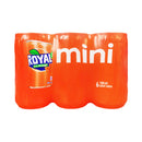 Royal Tru-Orange Mini in Can 180ml x 6's