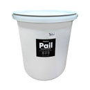 Megabox Pail With Cover Off White 5 Gal