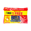 Breeze Liquid Detergent Power Machine Luxe Red 58g 6 's + 1's
