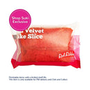 Red Ribbon Red Velvet Cake Slice