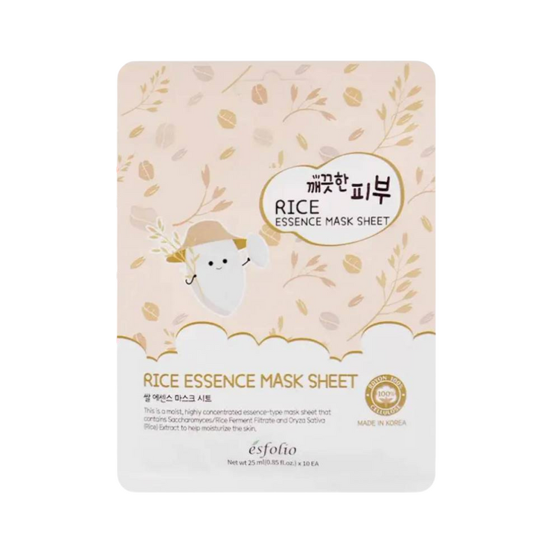 Esfolio Pure Skin Essence Mask Sheet Rice 25ml
