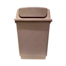 Ideal Living Trash Bin With Swing Cover 25L