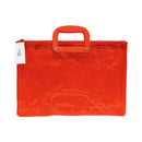 Bookworm Clear Plastic Envelope With Handle