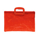 Bookworm Clear Plastic Envelope With Handle