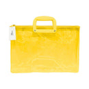 Bookworm Clear Plastic Envelope With Handle