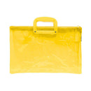 Bookworm Clear Plastic Envelope With Handle