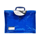 Bookworm Clear Plastic Expanding Envelope With Handle