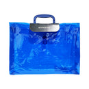 Bookworm Clear Plastic Expanding Envelope With Handle