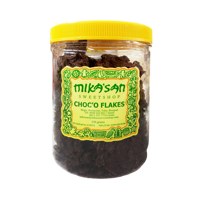 Mikasan Choco Flakes Regular Big Jar 230g