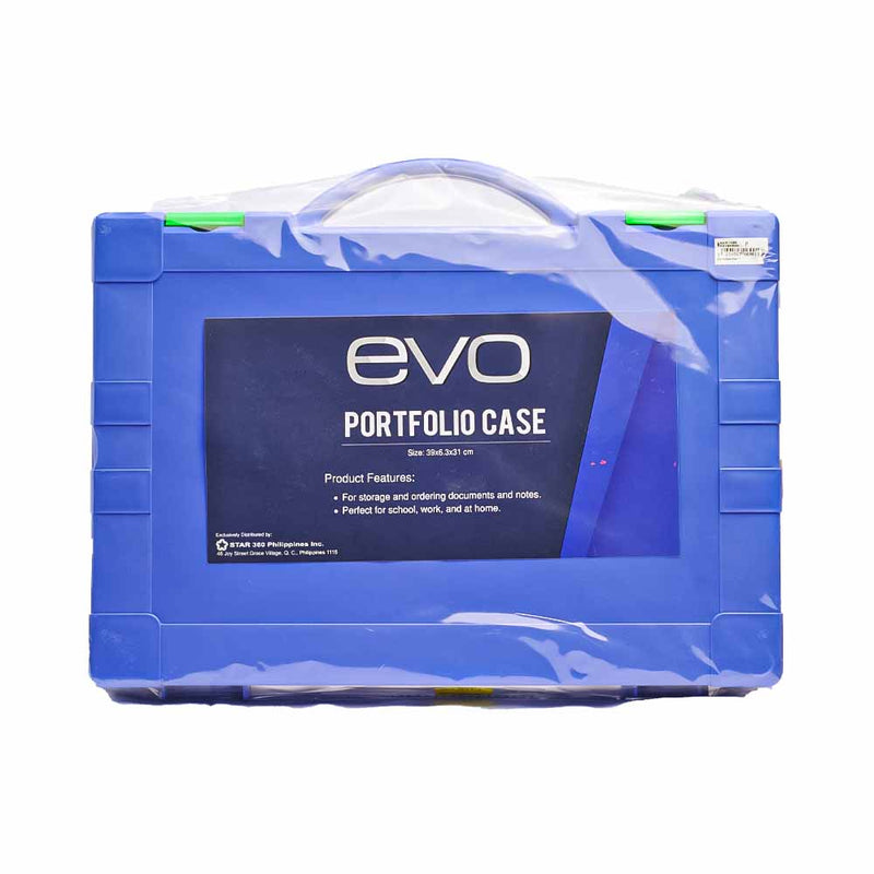 EVO Portfolio Case Blue