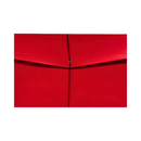 Expanding Envelope With Garter Red Long