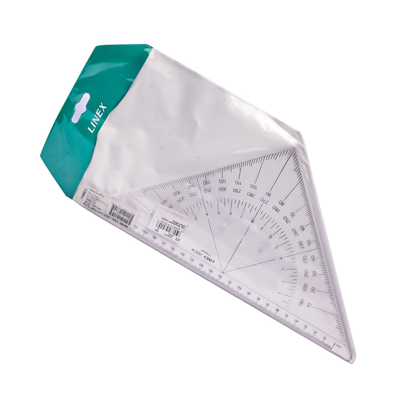 Linex Navigational Triangle Without Handle Ruler