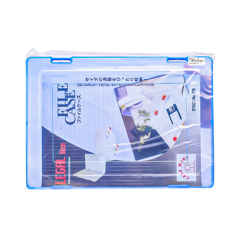 File Case Long Blue