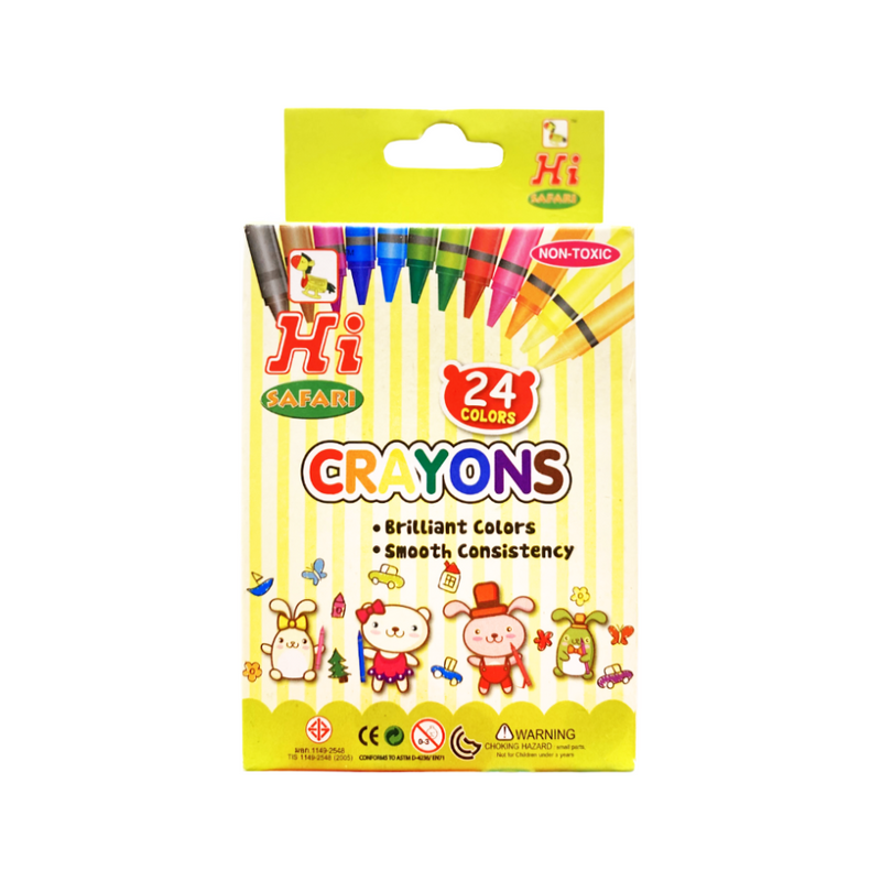 Safari Crayons 24 Colors