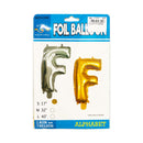 Habile Letter Foil Balloon Gold 17in