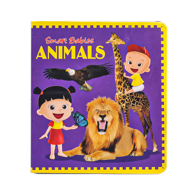 Learning Is Fun Smart Babies Board Book Animals