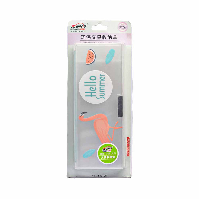 Magnetic Pencil Case Flamingo