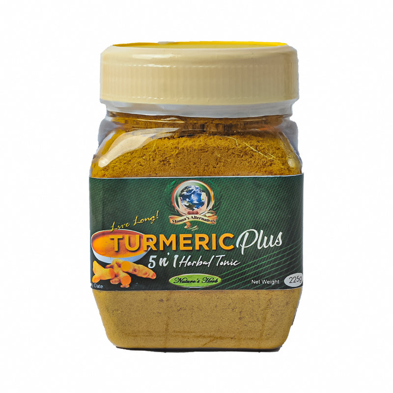 Manna's Alternative Turmeric Plus 5in1 Herbal Tonic 225g