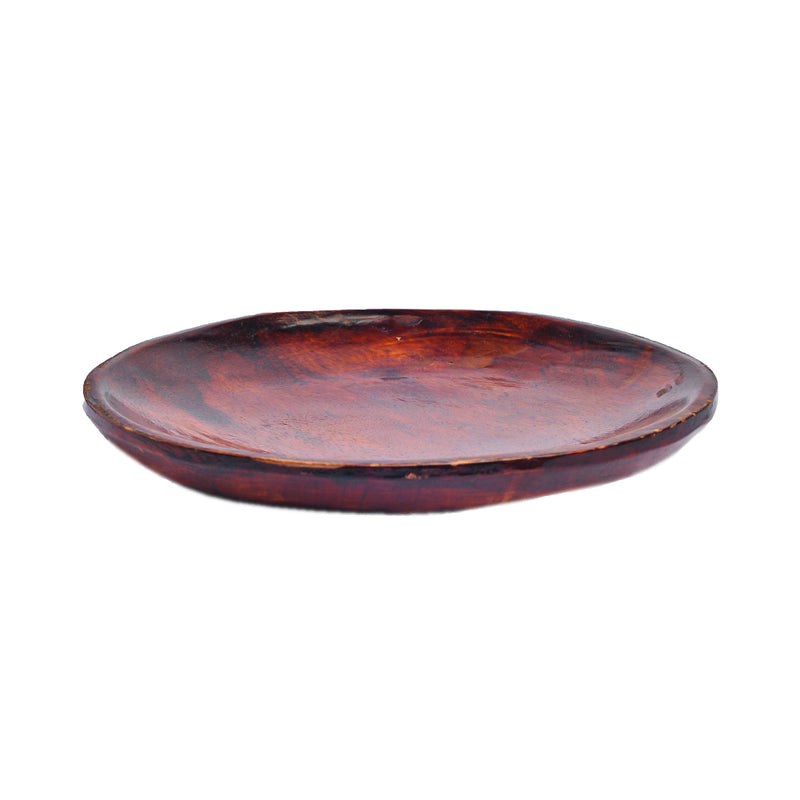 Round Wooden Plate