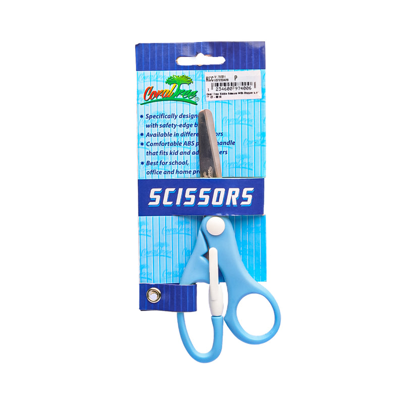 Coral Tree Kiddie Scissors with Stopper