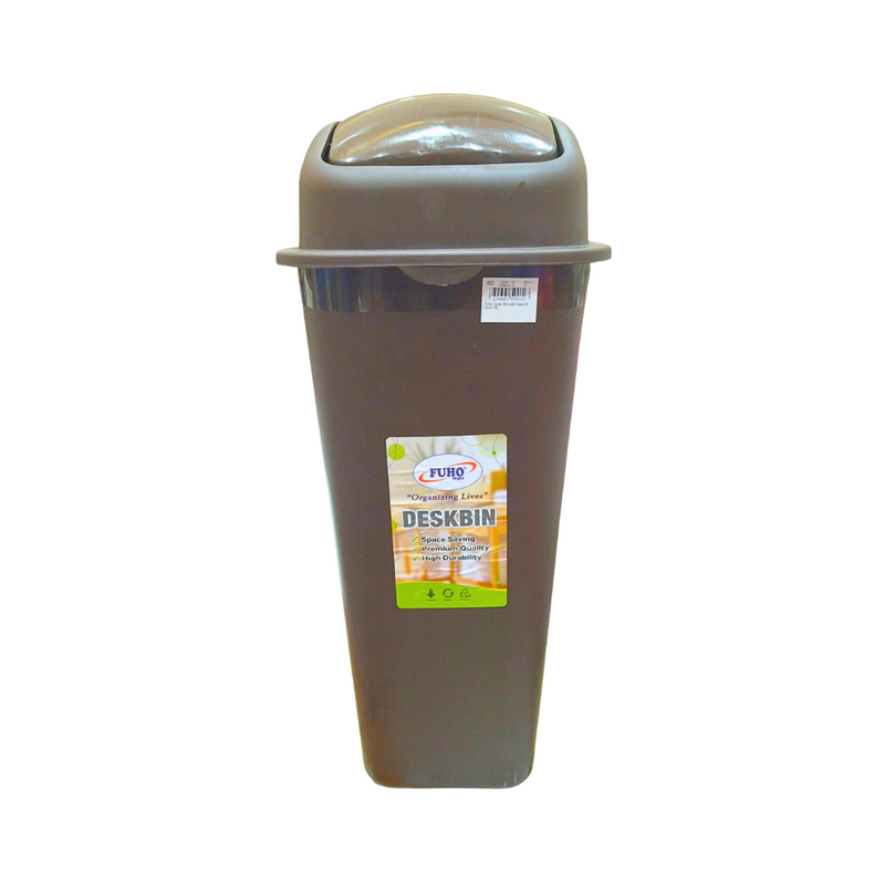 Fuho Trash Bin With Cover 16L