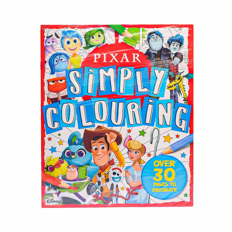 Pixar Simply Colouring