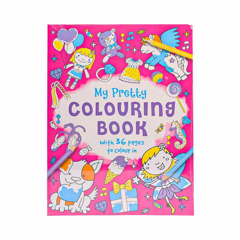 My Pretty Coloring Book 36 Pages