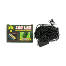 Fuji Bright 100 LED Chasing Light Green Wire Warm White 8.3m