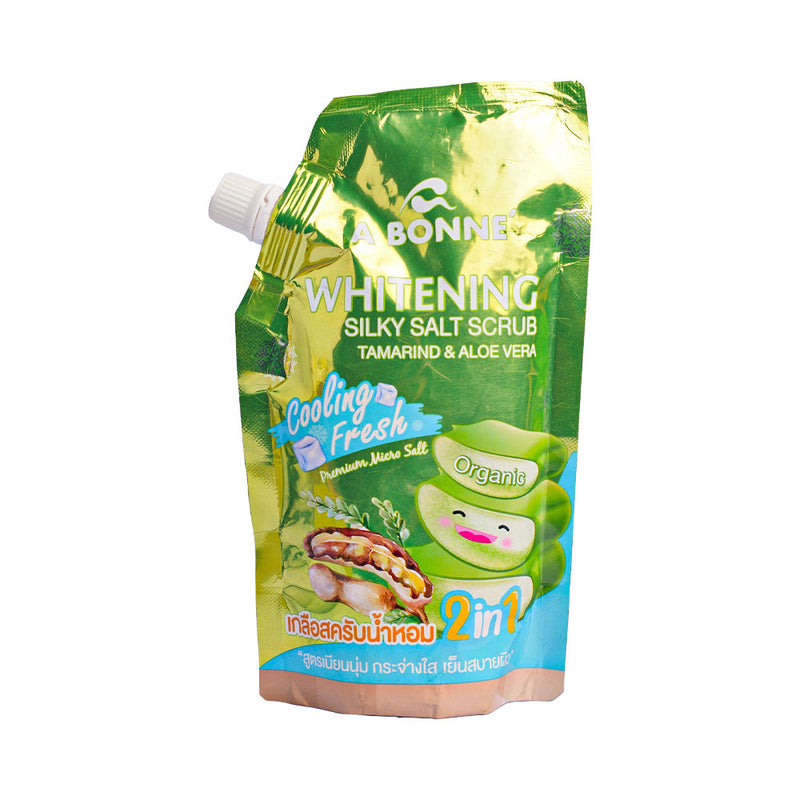 A Bonne Whitening Silky Salt Scrub Tamarind And Aloe Vera 350g