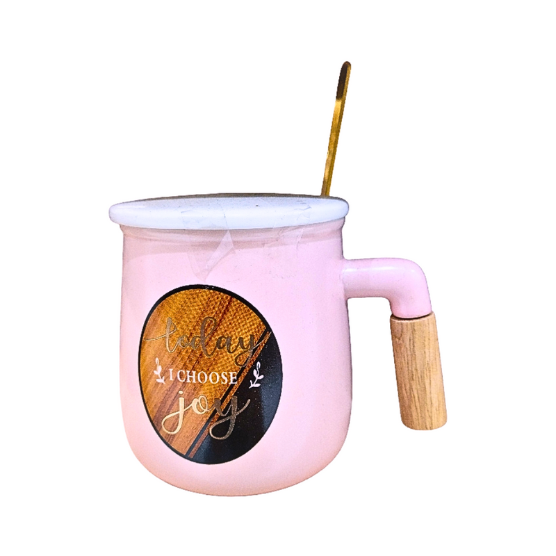 Ideal Living Mug With Cover And Stirrer