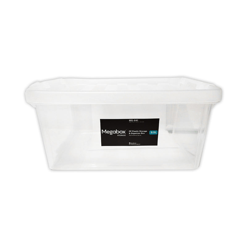 Megabox Storage Box White 9.5L