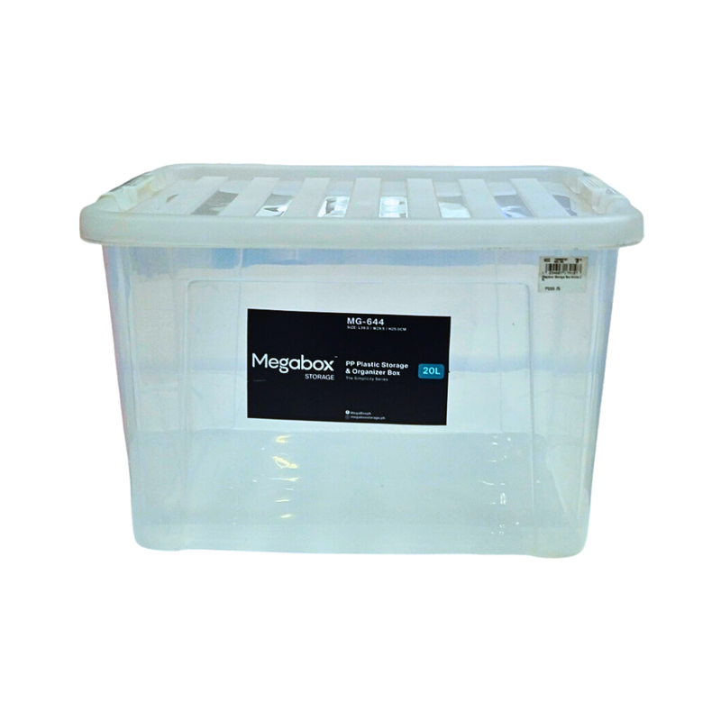 Megabox Storage Box White 20L