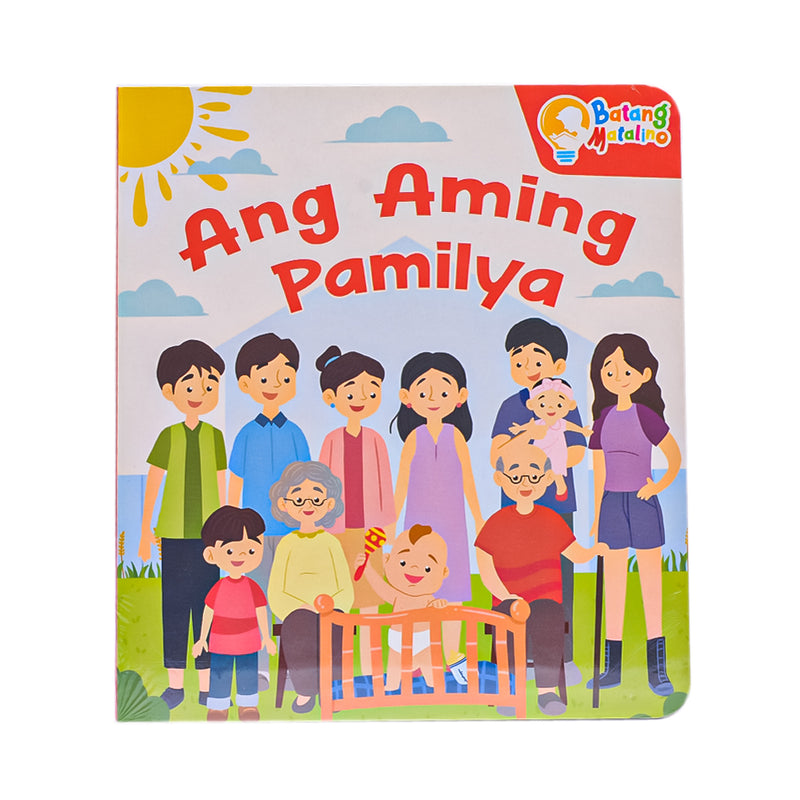 Batang Matalino Ang Aming Pamilya Board Book