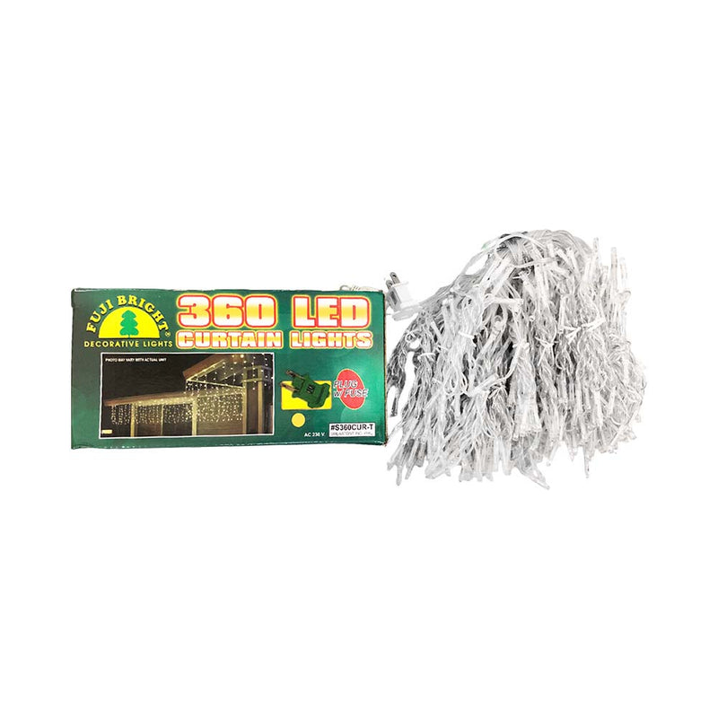 Fuji Bright 360 LED Steady Curtain Light With End Connector 5.8m