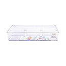 Ideal Living Storage Tray With Divider Clear