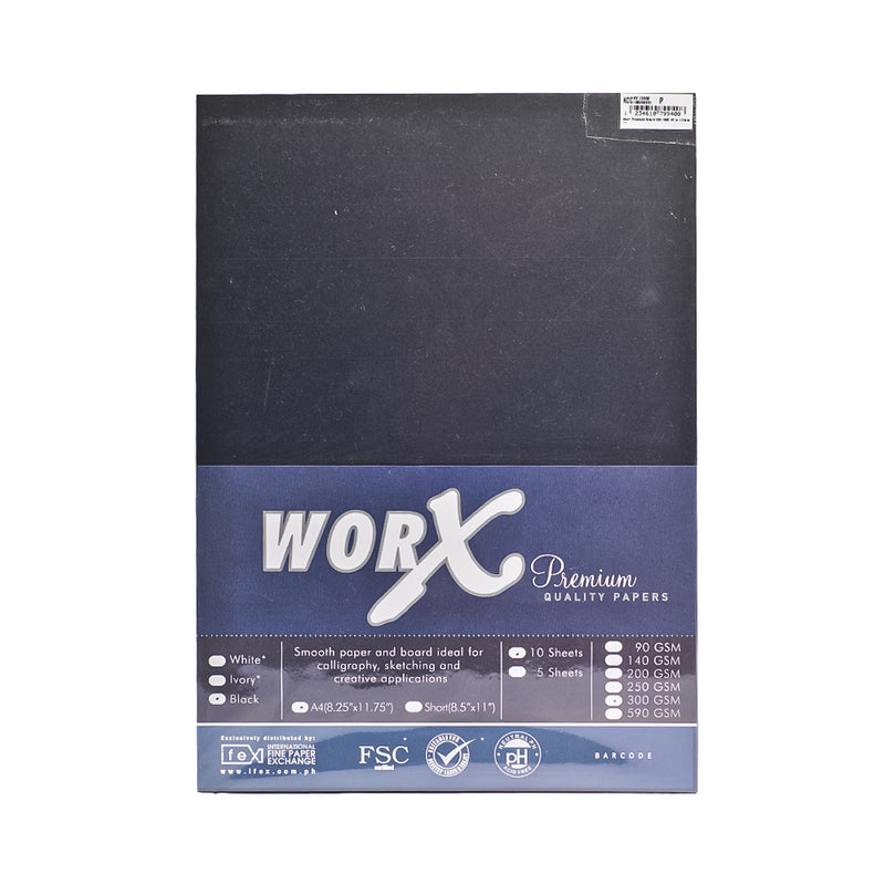 Worx Premium Board 300gsm 10 s Black