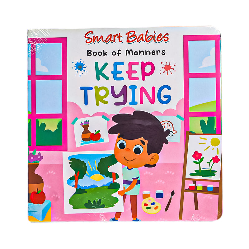 Learning Is Fun By Smart Babies Book Of Manners Keep Trying