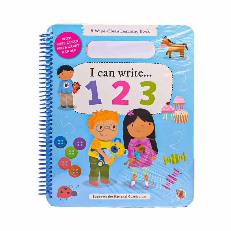 Learning Is Fun A Wipe Clean Learning Book I Can Write 123