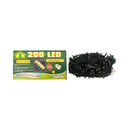 Fuji Bright 200 LED Steady String Light with 20 Strobes & End Connector 15.3m