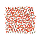 Ideal Living Wooden Fence With Leaves 1.2m