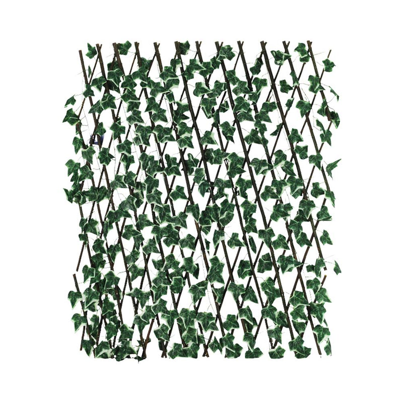 Ideal Living Wooden Fence With Leaves 1.2m