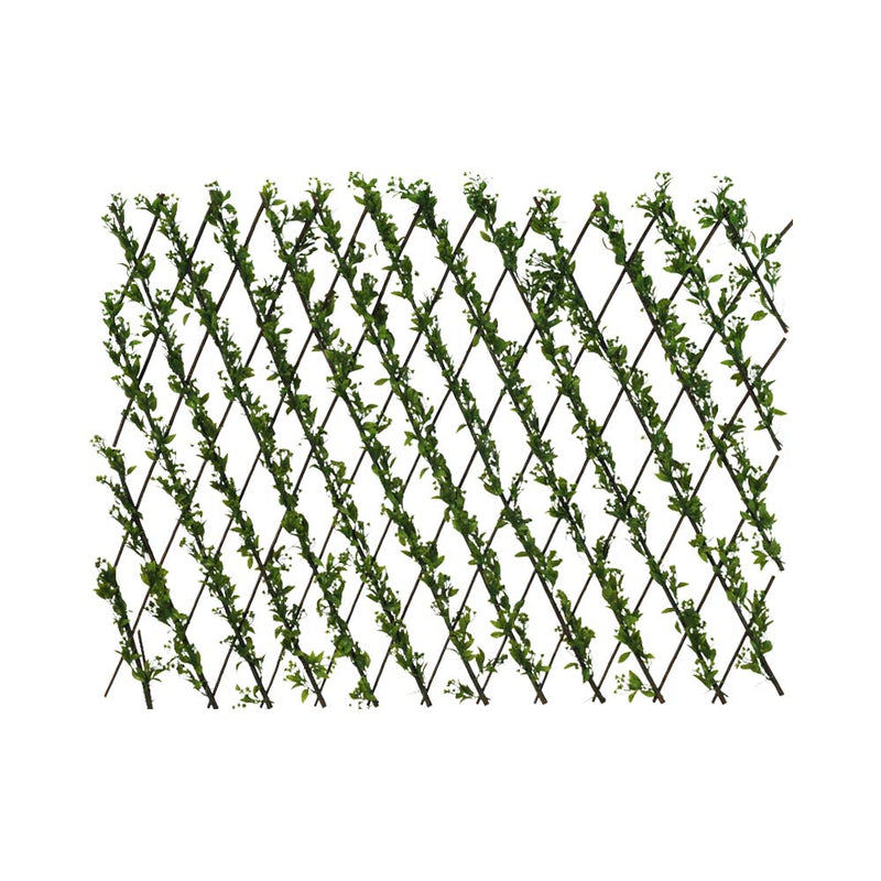 Ideal Living Wooden Fence With Flower 1.2m