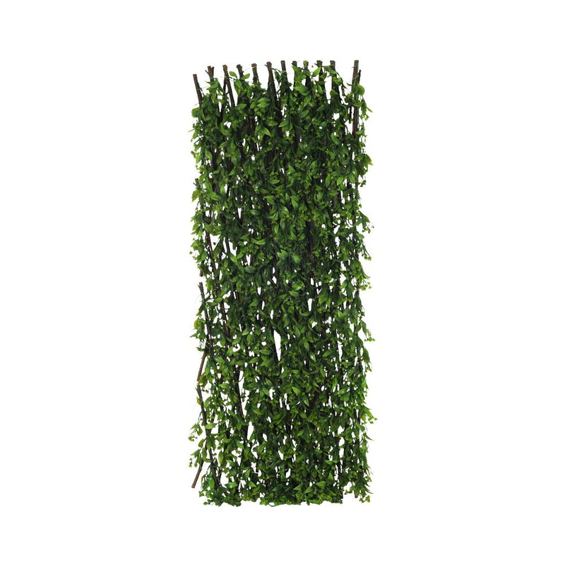 Ideal Living Wooden Fence With Flower 1.2m