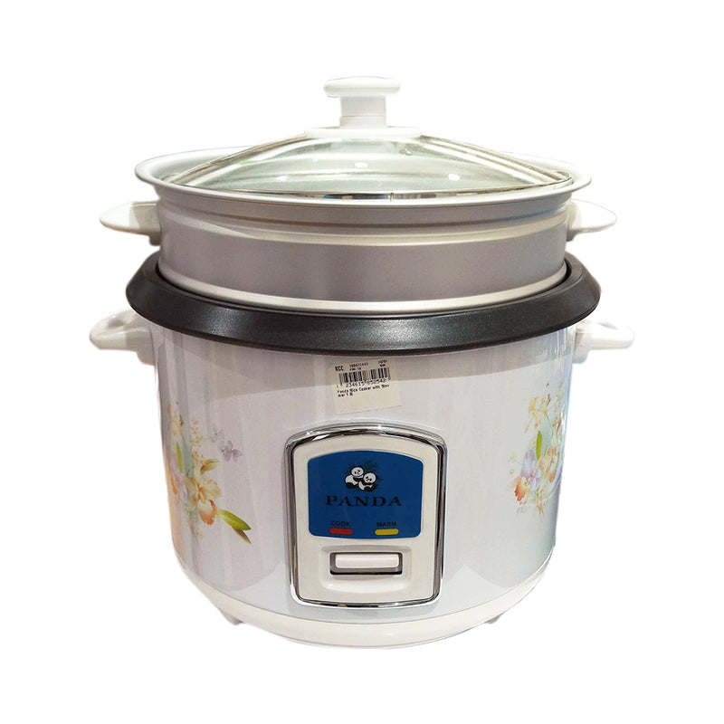 Panda Rice Cooker With Steamer 1.8L