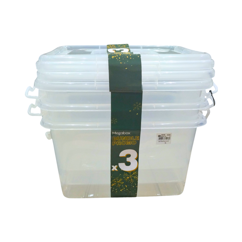 Megabox Storage Box Promo Bundle 3in1 12L