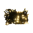 Fuji Bright 100 Led String Light With Strobe Candle Green Wire Warm White 8.5m