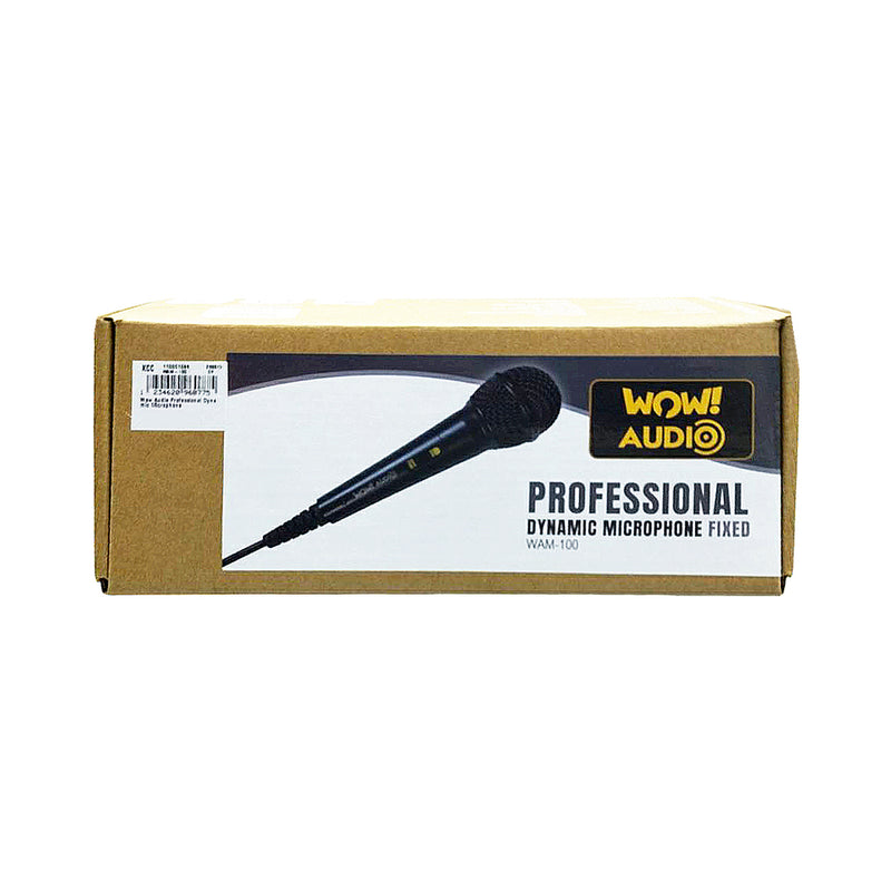 Wow Audio Professional Dynamic Microphone